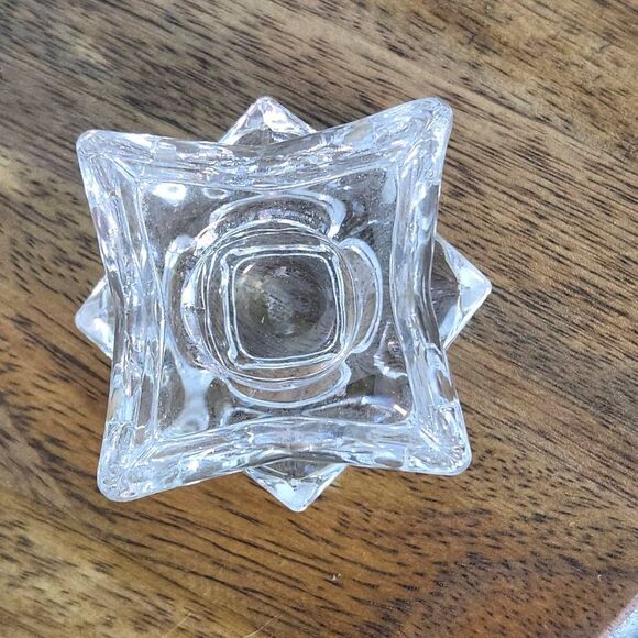 Crystal Star Candle Holders Set of 6 Stackable Candle Holders for Taper Candles - Picture 7 of 8